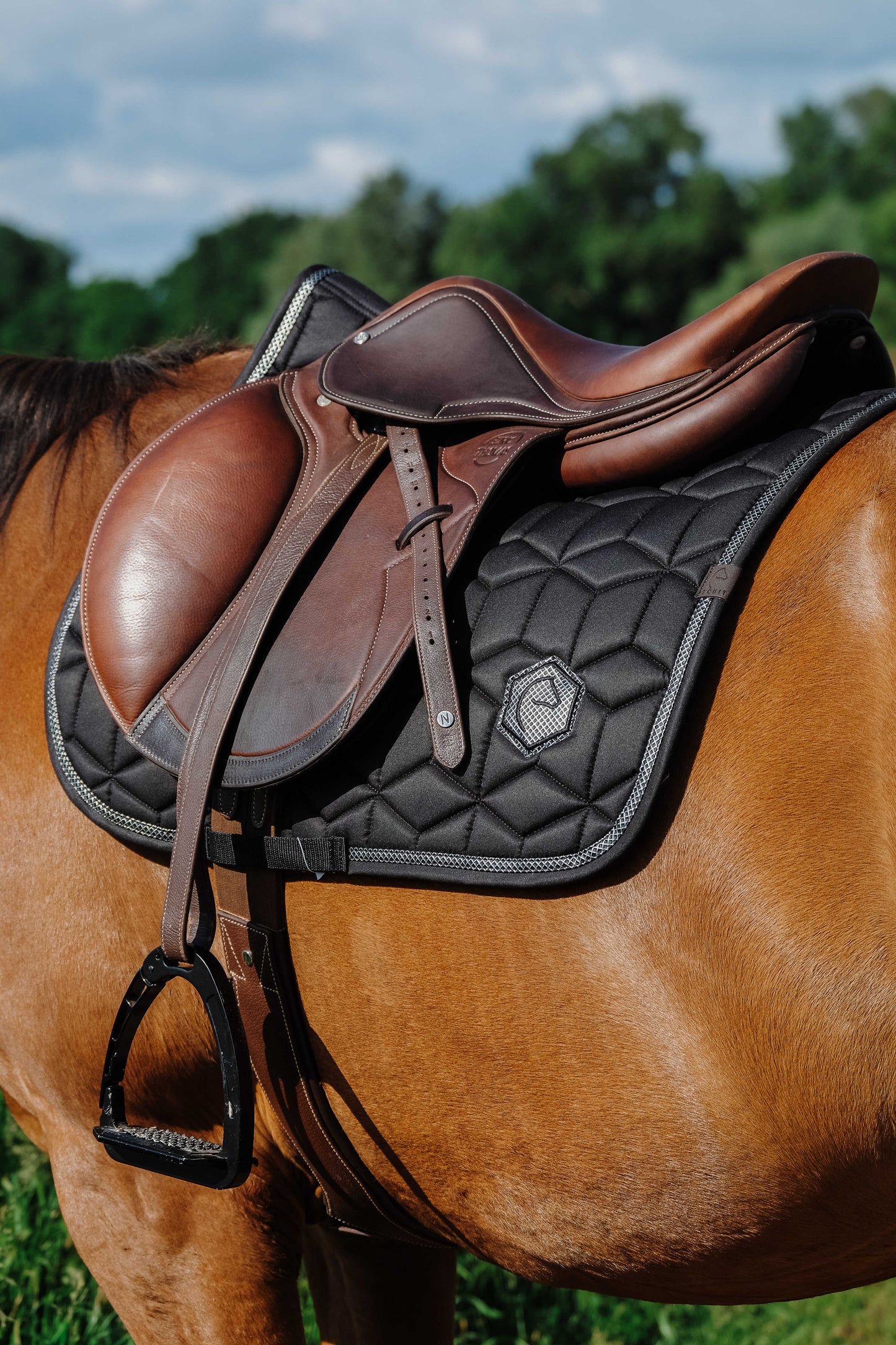 Tapis de selle EQUITHÈME - Softhex