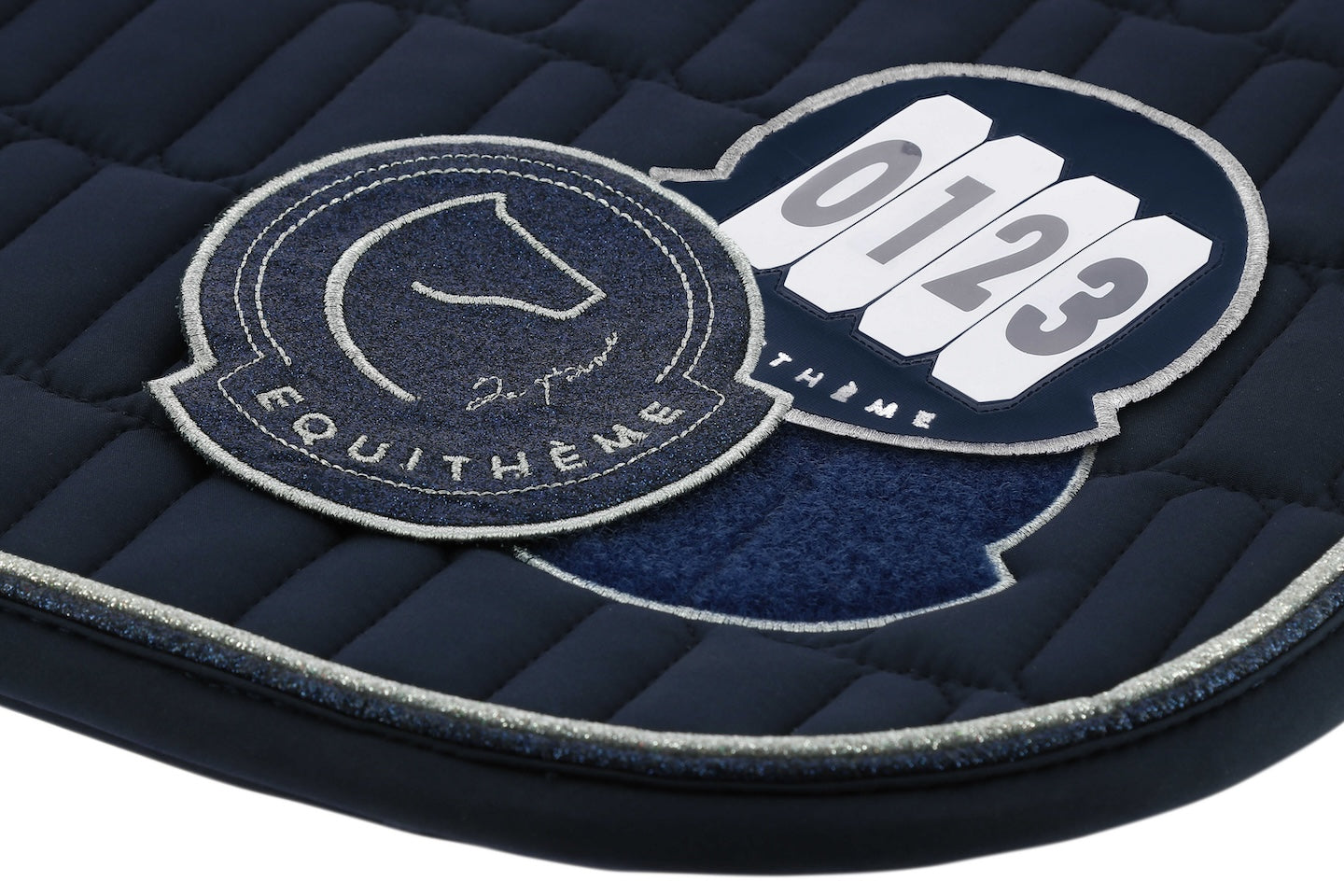 Tapis de selle Je t'aime EQUITHÈME - Compet