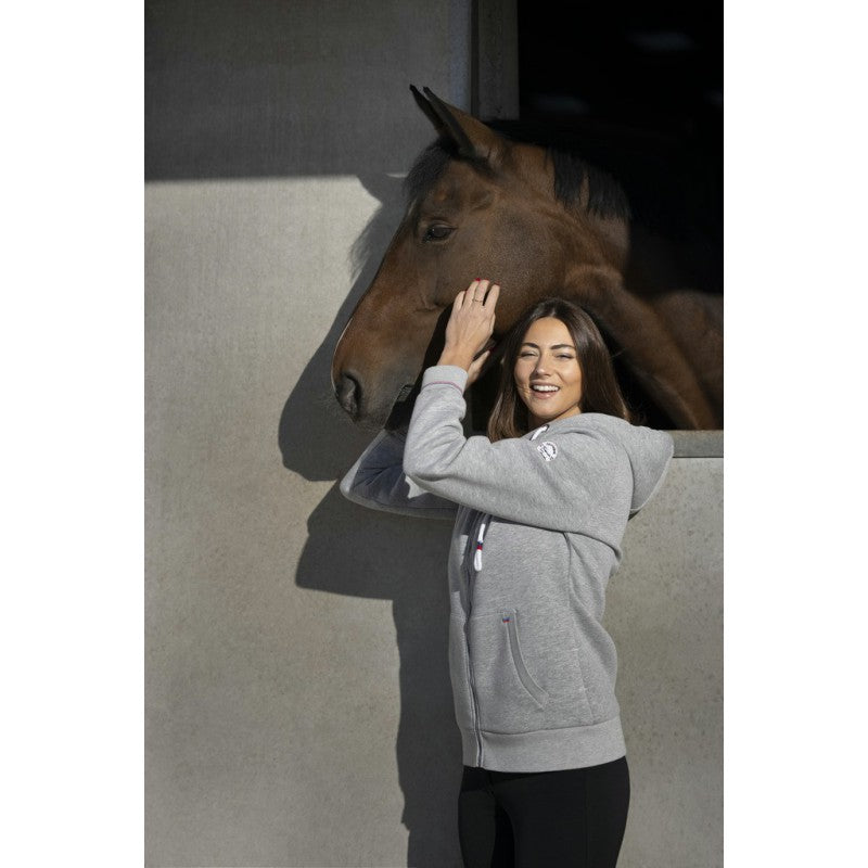 SWEAT ZIPPÉ EQUITHÈME "COURTNEY"