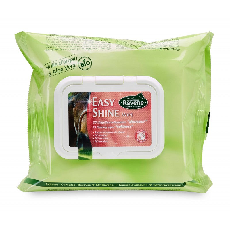 EASY SHINE WIPE LINGETTES NETTOYANTES RAVENE