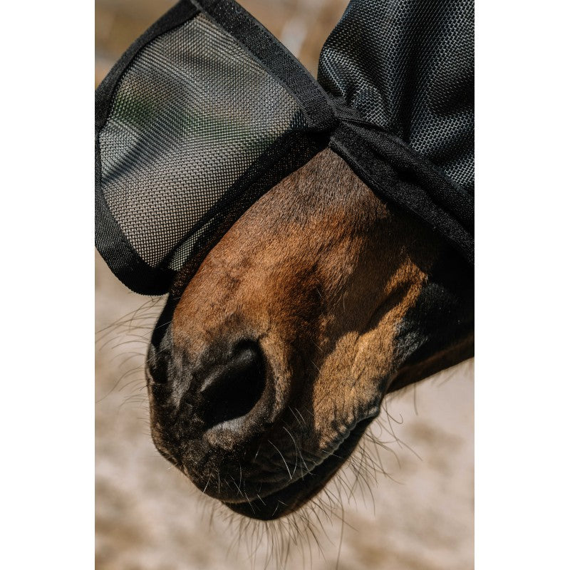Masque anti-mouches anti-UV EQUITHÈME - Protec