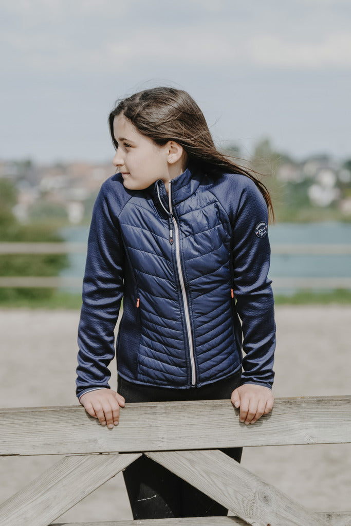 VESTE HYBRIDE EQUITHÈME "OLIVIA" ENFANT