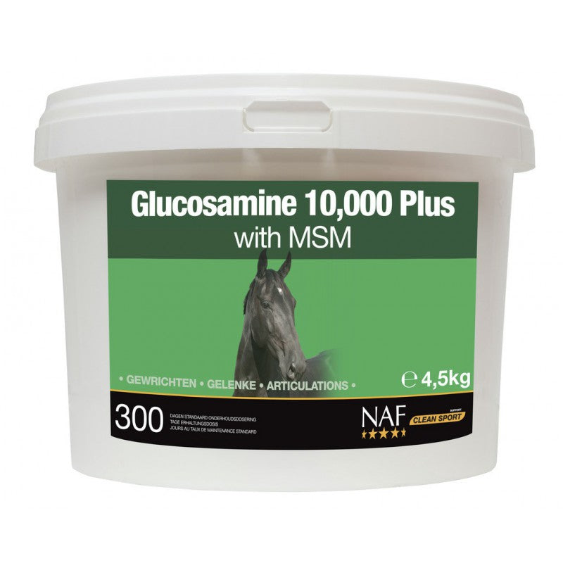 ALIMENT COMPLÉMENTAIRE NAF "GLUCOSAMINE 10,000 + MSM"