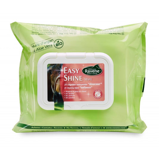 EASY SHINE WIPE LINGETTES NETTOYANTES RAVENE