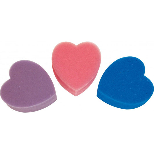 Éponges HIPPOTONIC - Forme coeur