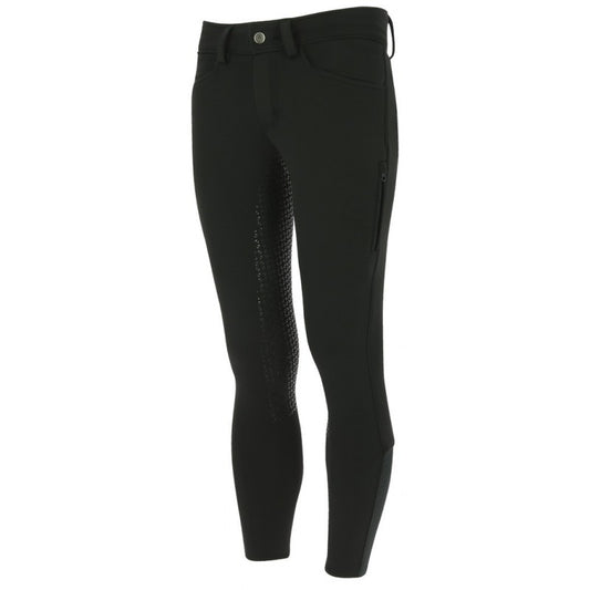 PANTALON SOFTSHELL EQUITHÈME "ZERMATT", FOND SILICONE