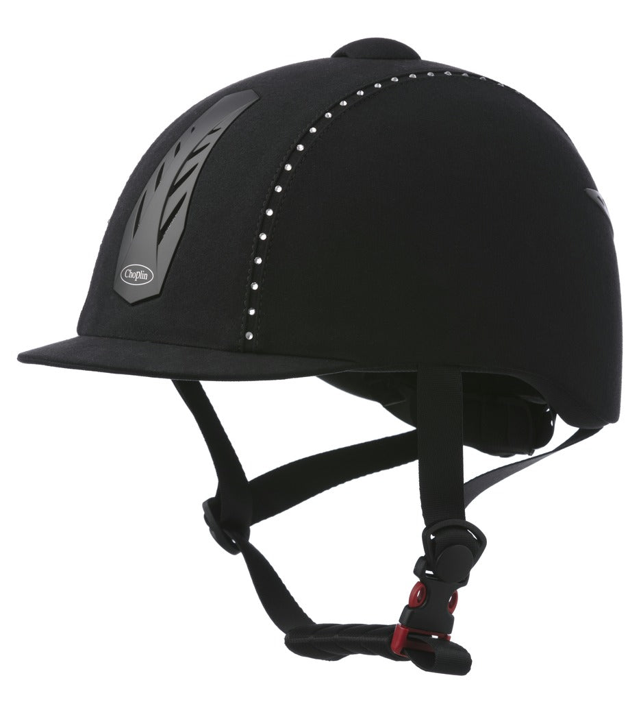 Casque CHOPLIN "AERO STRASS" RÉGLABLE