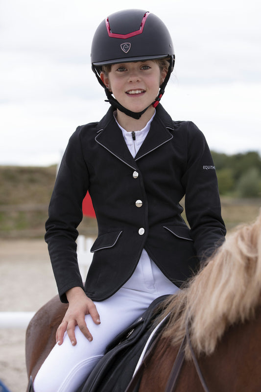 VESTE DE CONCOURS EQUITHÈME "SOFT CLASSIC" ENFANT
